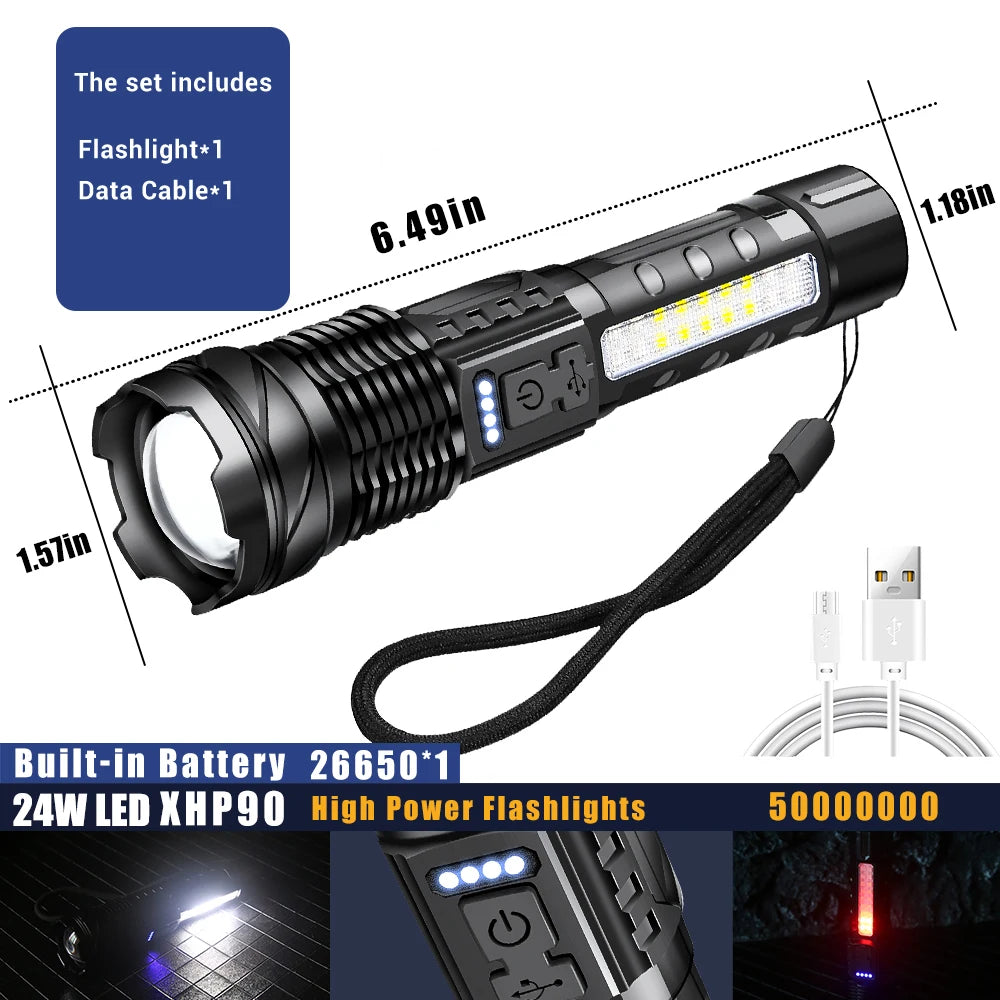 Pen Light Mini Portable LED Flashlight